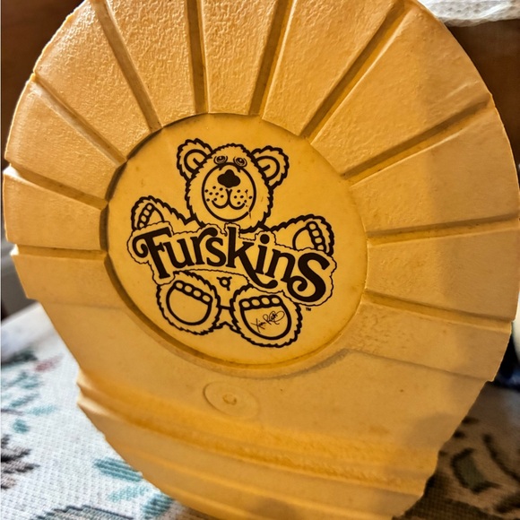 Vintage 1984 Furskins Boone Beekeeper Bear Plush 22" Xavier Roberts - Picture 6 of 7